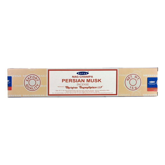 Satya Persian Musk Incense Sticks, 15g Pack