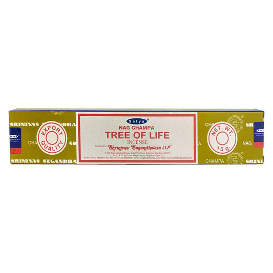 Satya Nag Champa Tree Of Life Incense Sticks, 15g Pack