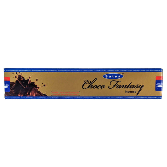 Satya Choco Fantasy Incense Sticks, 15g Pack