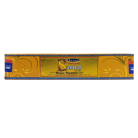 Satya Natural Sandal Incense Sticks, 15g Pack