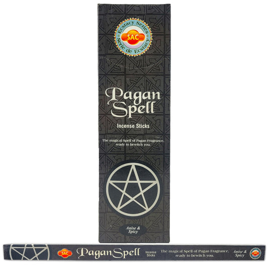 Sac Pagan Spell Incense Sticks, 8ct Square Packs