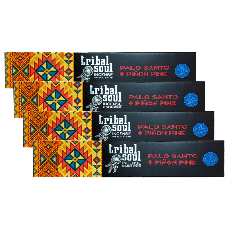 Palo Santo + Pinon Pine 15g 8" Incense Pack, by Tribal Soul