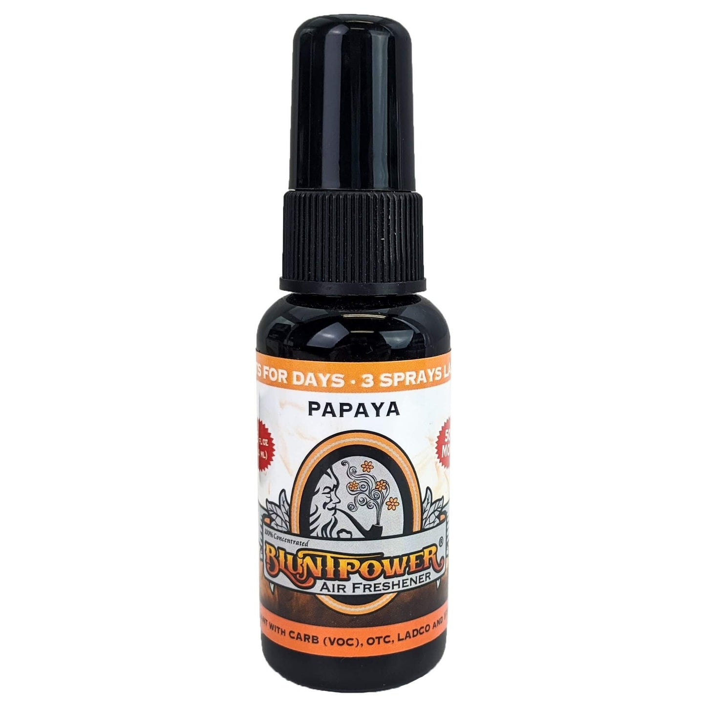 Blunt Power Spray 1.5 OZ Papaya Scent