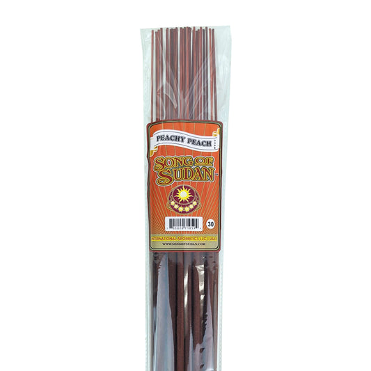 Peachy Peach Type Scent, Song Of Sudan 19" Jumbo Incense