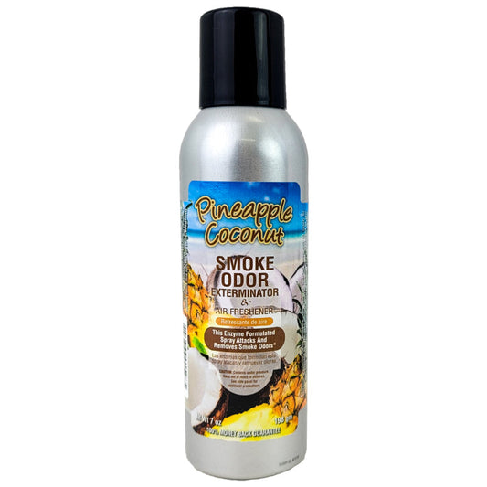 Pineapple Coconut Scent 7oz Smoke Odor Exterminator Aerosol Can Spray
