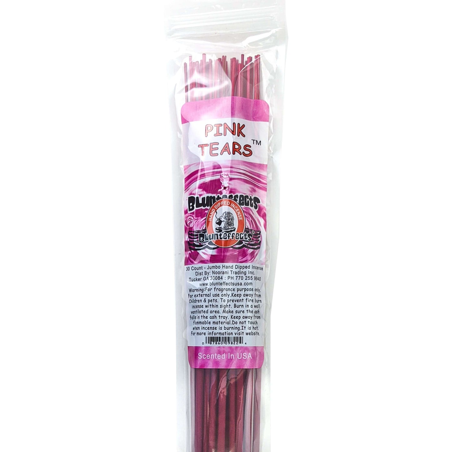 Pink Tears Scent, 19" BluntEffects Jumbo Incense