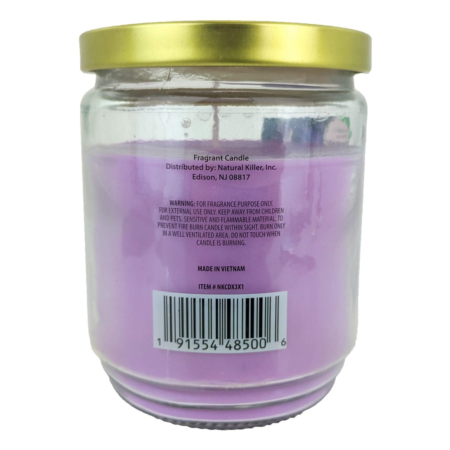 Natural Killers Odor-Killing Scented 13oz Candle, Purple Haze Scent