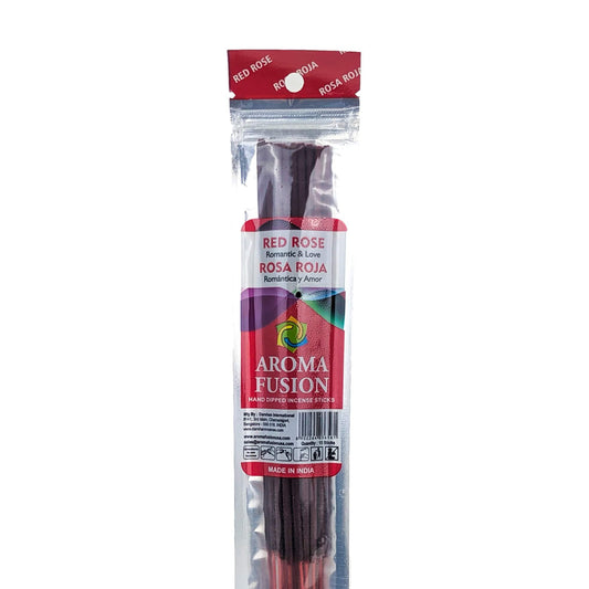 Aroma Fusion 11" Incense Sticks - Red Rose Scent