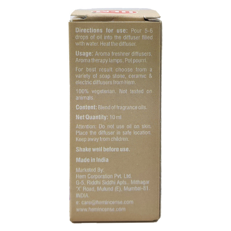 Relaxing Spa 10ml Fragrance Oil by HEM