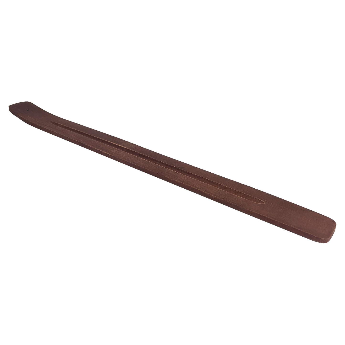 Jumbo Wood Incense Burner & Ash Catcher, Simple Design, 18"