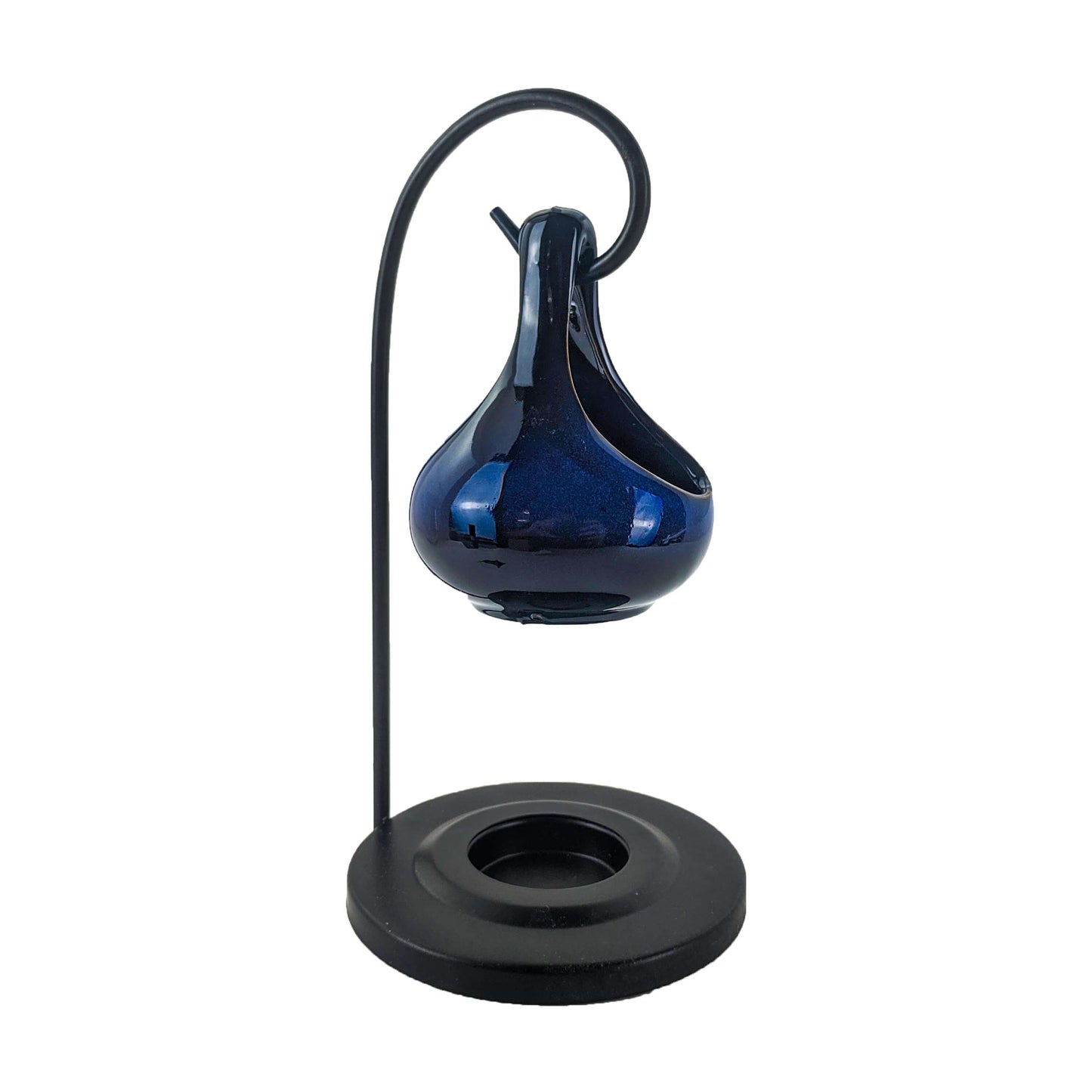 Blue Tear Drop Oil Warmer