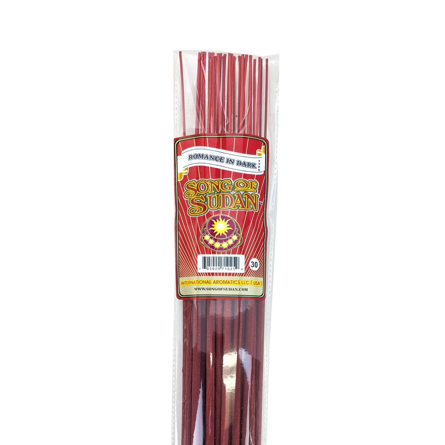 Romance In Dark Type Scent, Song Of Sudan 19" Jumbo Incense