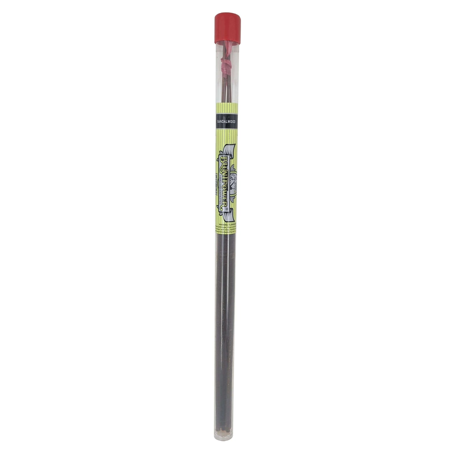 Sandalwood Scent Blunt Power 17" Incense Sticks, 5-7 Sticks