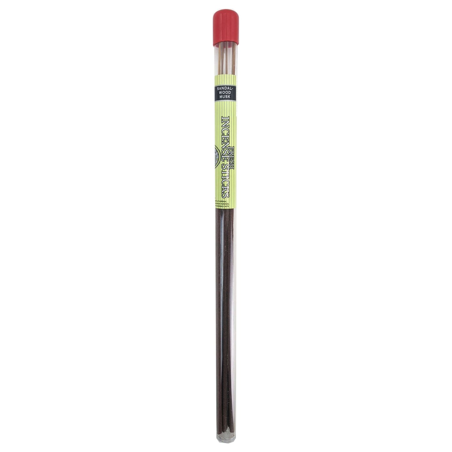 Sandalwood Musk Scent Blunt Power 17" Incense Sticks, 5-7 Sticks
