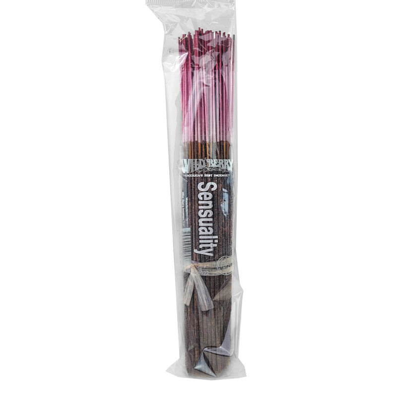 Sensuality Scent Wild Berry Incense, 100ct Packs