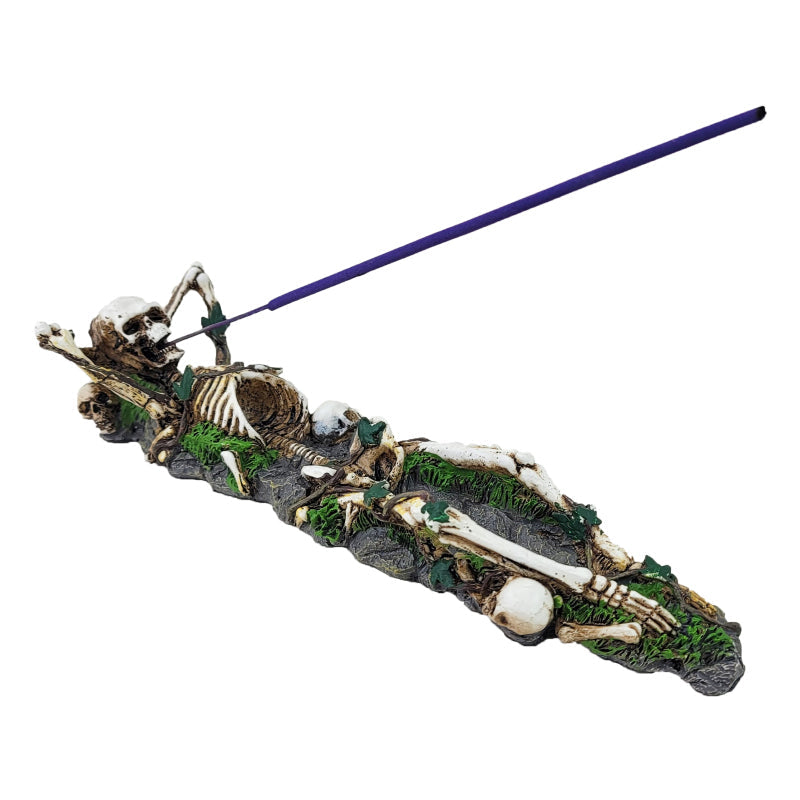 Skeleton Incense Burner Holder & Ash Catcher
