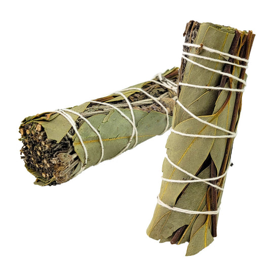 Eucalyptus & Lavender 4" Bundle Smudge Stick