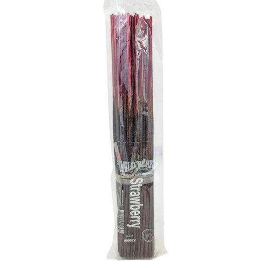 Strawberry Scent Wild Berry Incense, 100ct Packs