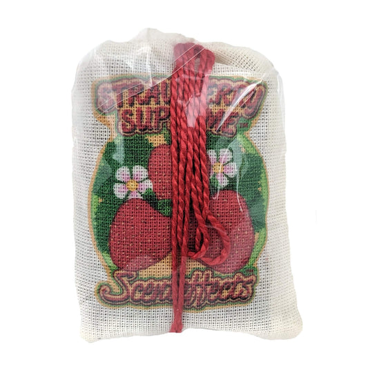 Scenteffects 3" Car Air Freshener Pouch, Strawberry Supreme Scent