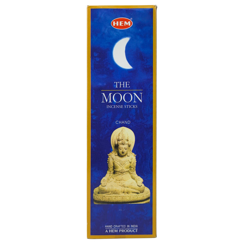8-Stick HEM Incense Sticks Square Packs, The Moon