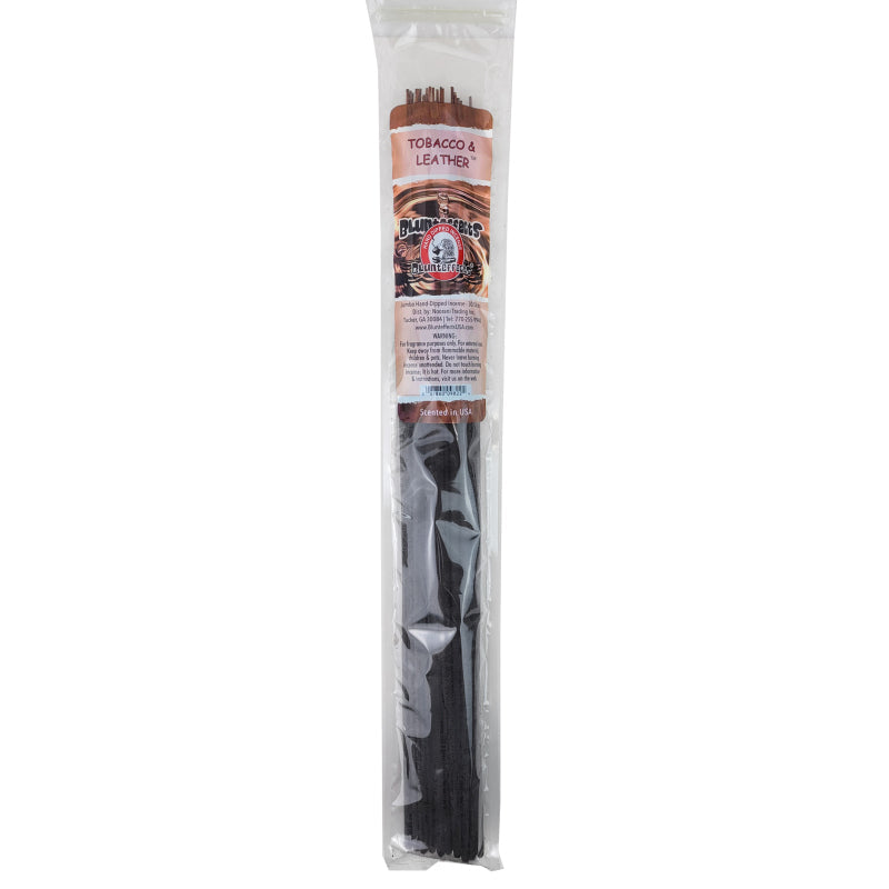 Tobacco & Leather Scent, 19" BluntEffects Jumbo Incense
