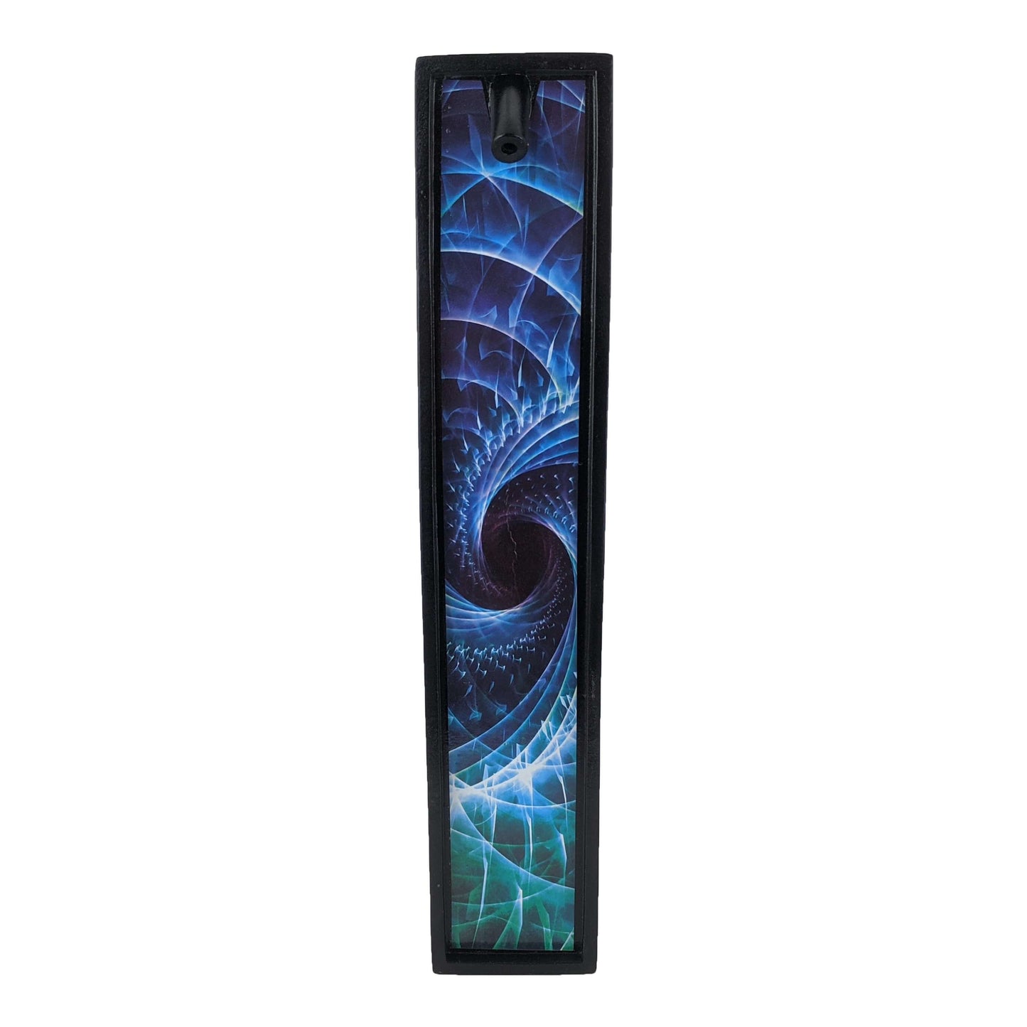 Poly Stone Incense Burner Blue & Green Vortex 3