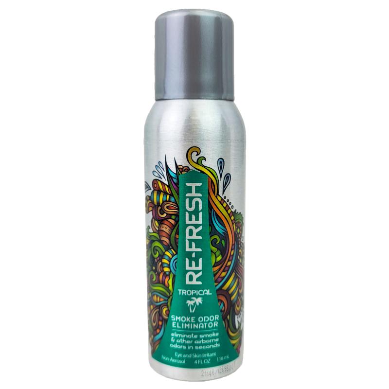 Tropical Scent Re-Fresh Smoke Odor Eliminator Can Spray, 4oz