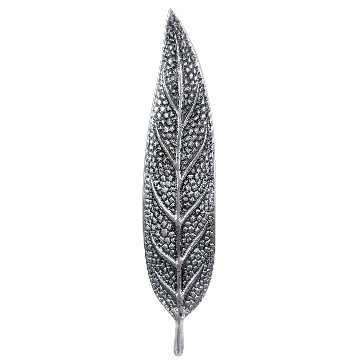 11" Metal Leaf Incense Burner & Ash Catcher