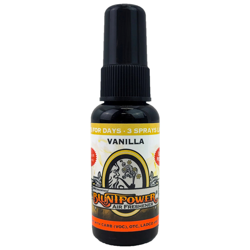 Blunt Power Spray 1.5 OZ Vanilla Scent