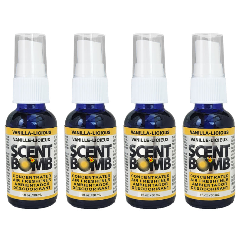 Scent Bomb Air Freshener Spray - 1OZ - Vanilla-licious Scent