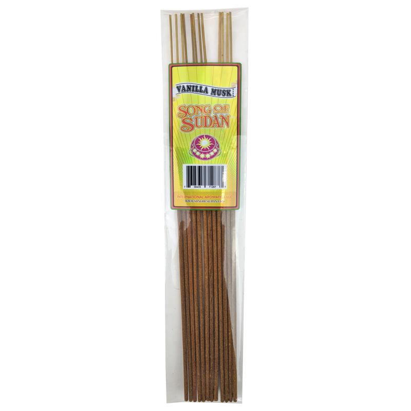 Vanilla Musk TYPE Scent Song Of Sudan 11" Incense Sticks