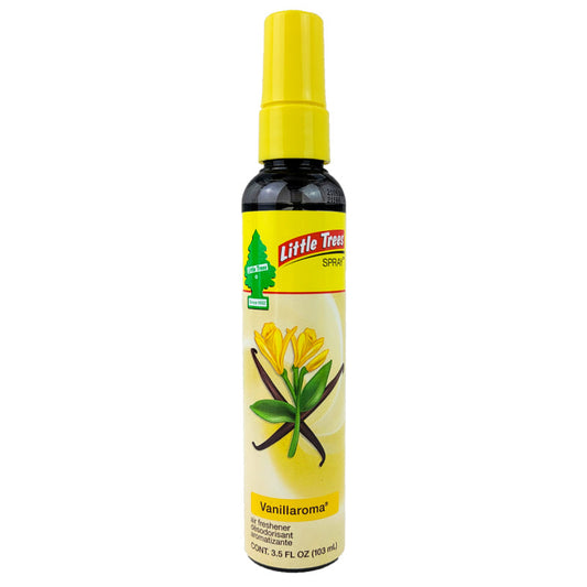Little Trees 3.5oz Spray Car Air Freshener, Vanillaroma Scent