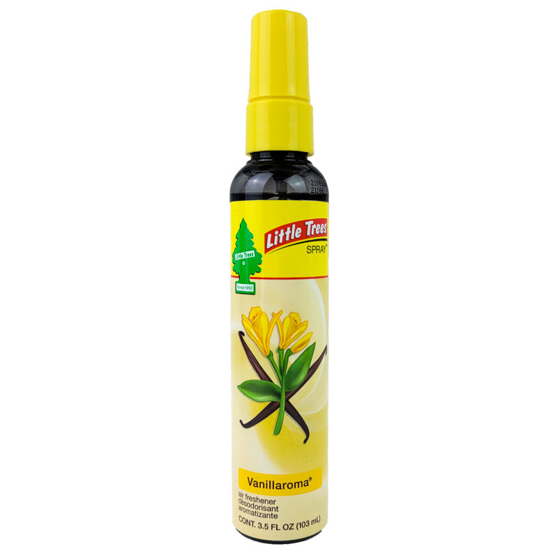 Little Trees 3.5oz Spray Car Air Freshener, Vanillaroma Scent