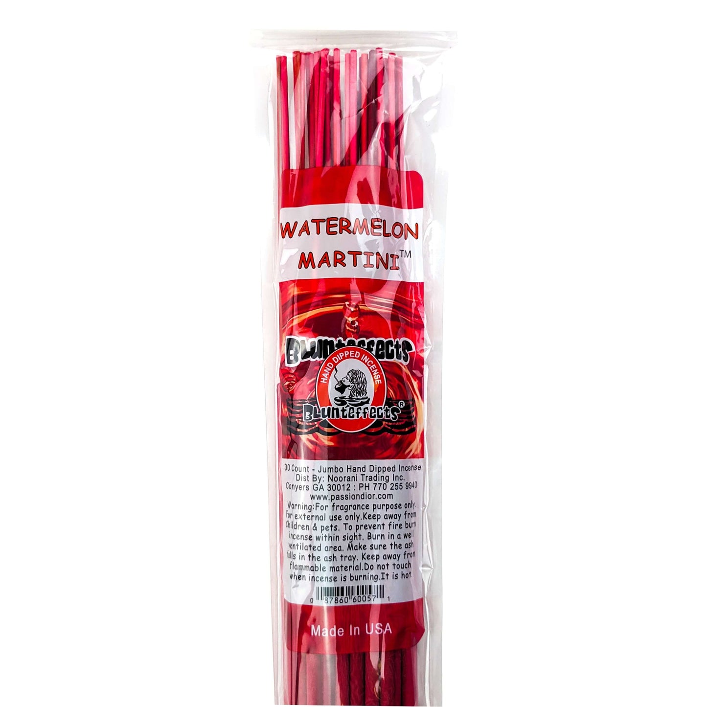 Watermelon Martini Scent, 19" BluntEffects Jumbo Incense