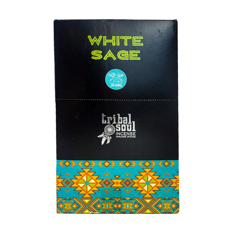White Sage 15g 8" Incense Pack, by Tribal Soul