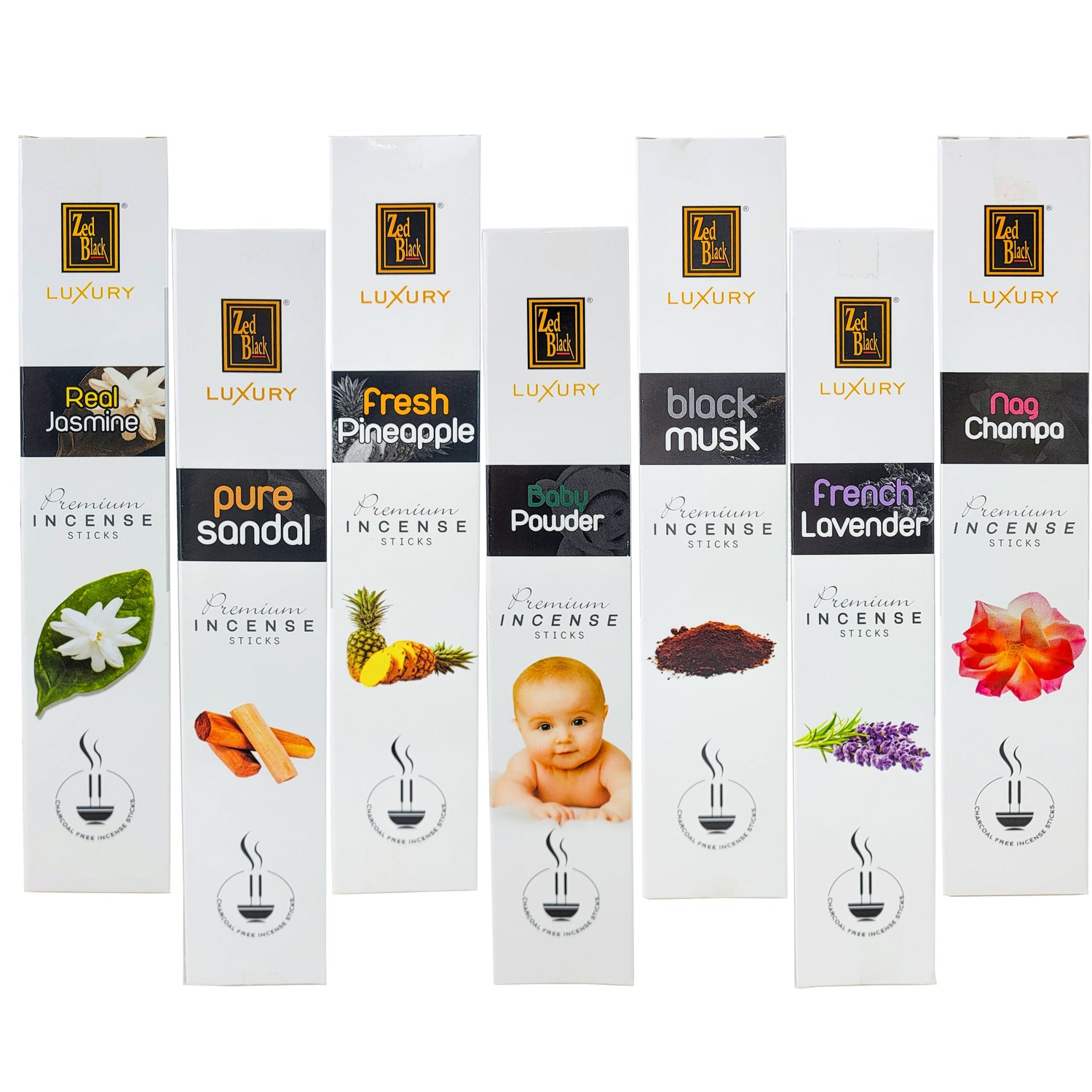 Zed Black 9" Luxury Incense