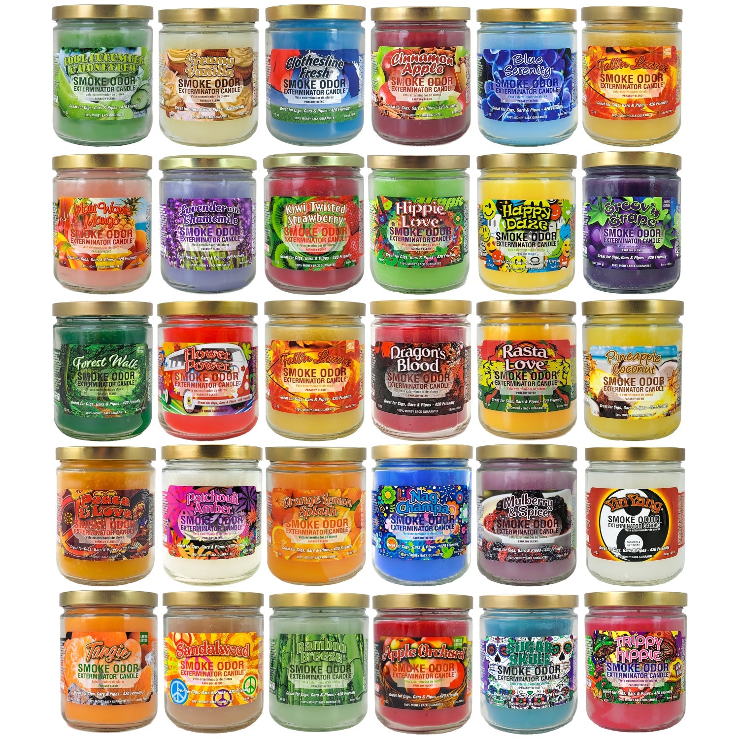 T.O.P. Odor Exterminator Candles
