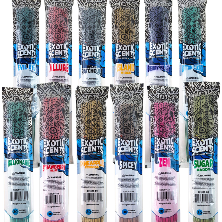 Exotic Scents 19" Jumbo Incense