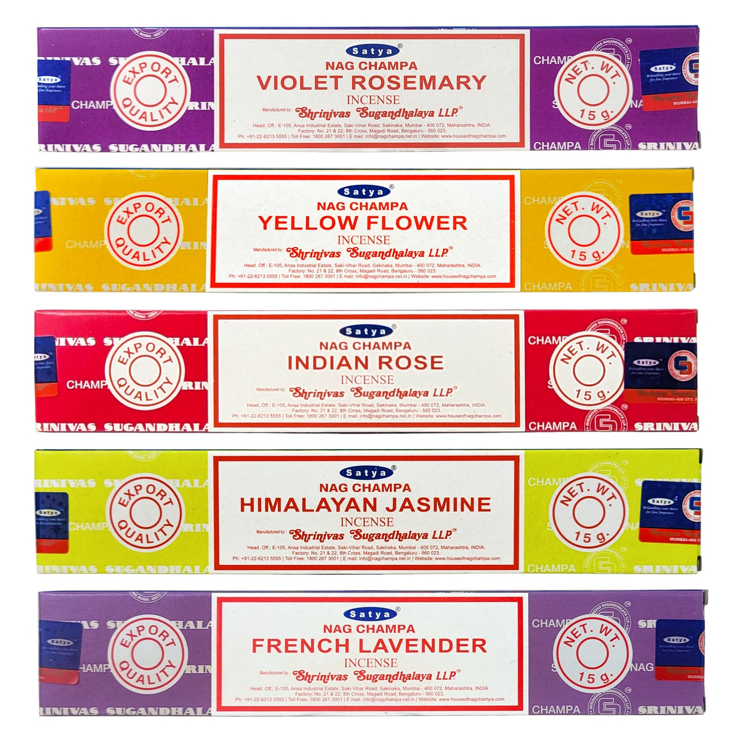 Satya Mumbai (MUM) Samplers & Assorted Packs