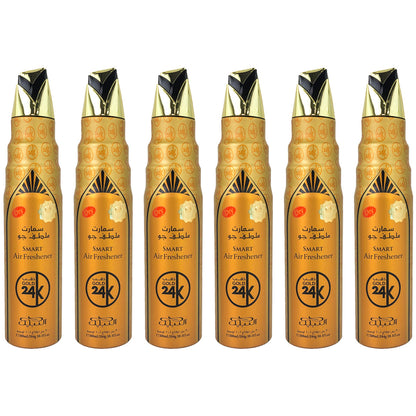24K Gold Scent Dry Aerosol Air Freshener Spray, 300ml, by Nabeel