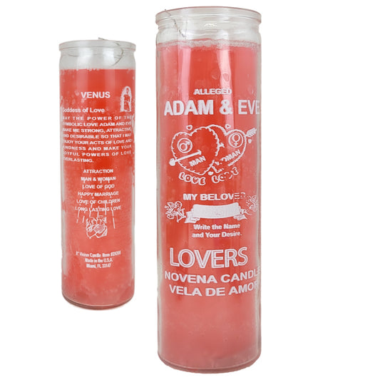 7 Day Candle, Adam & Eve (Lovers)