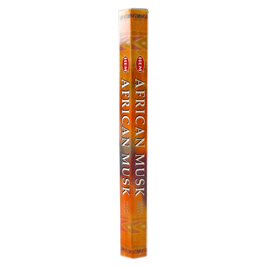 HEM Incense Sticks 20-Stick Hex Packs, African Musk