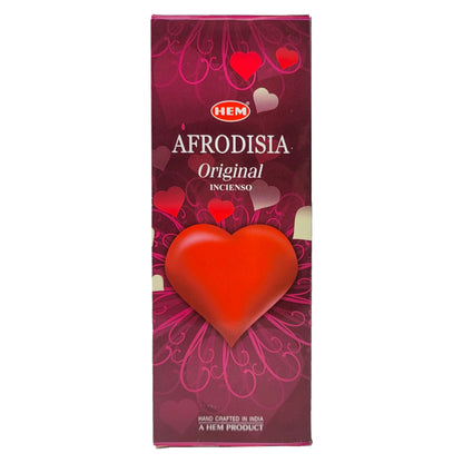 HEM Incense Sticks 20-Stick Hex Packs, Aphrodisia Scent