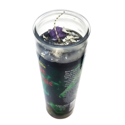 Prepared 7 Day Candle, Against Black Magic, by Mama Mojo