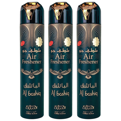 Al Bashiq Scent Dry Aerosol Air Freshener Spray, 300ml, by Nabeel