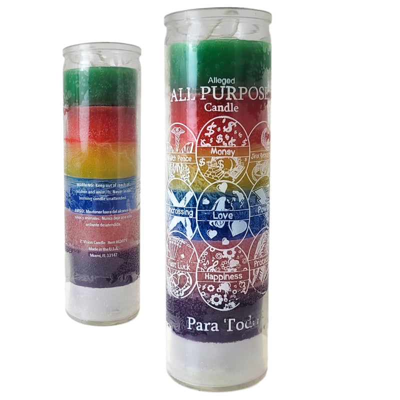 7 Day Candle, All Purpose (7 Color)