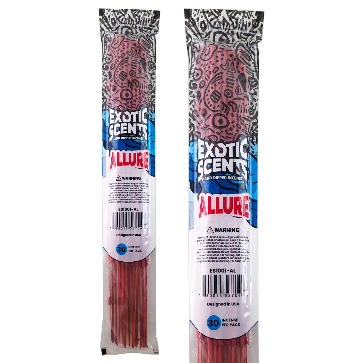 Allure Scent 19" Exotic Scents Jumbo Incense