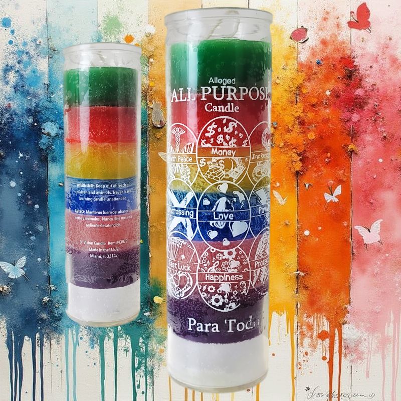 7 Day Candle, All Purpose (7 Color)
