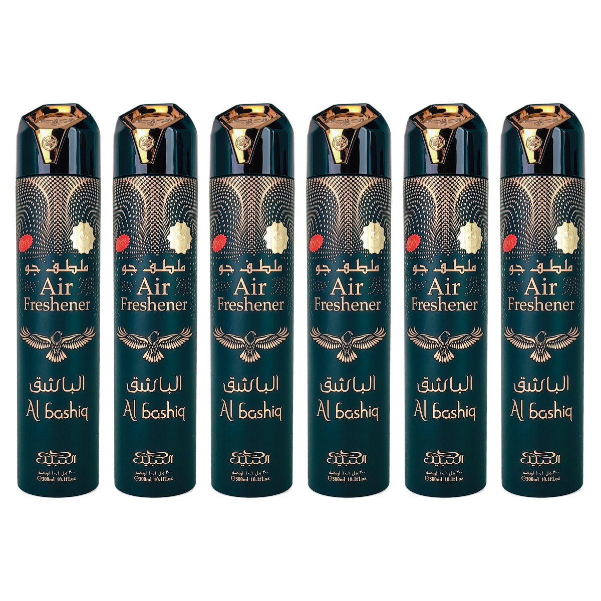 Al Bashiq Scent Dry Aerosol Air Freshener Spray, 300ml, by Nabeel