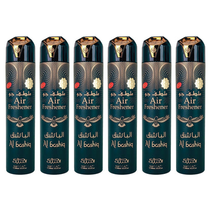 Al Bashiq Scent Dry Aerosol Air Freshener Spray, 300ml, by Nabeel
